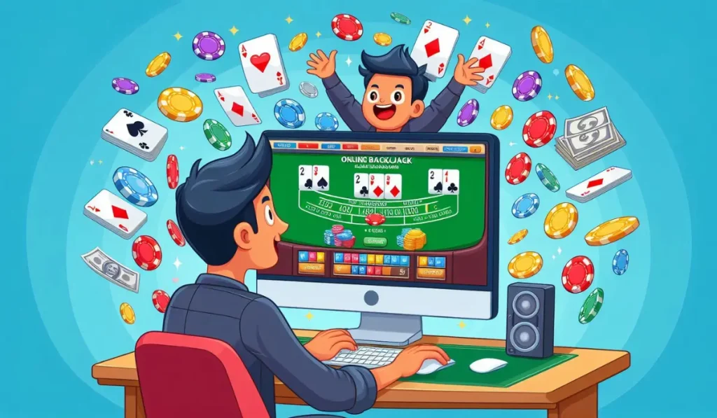 Blackjack online gratis spellen