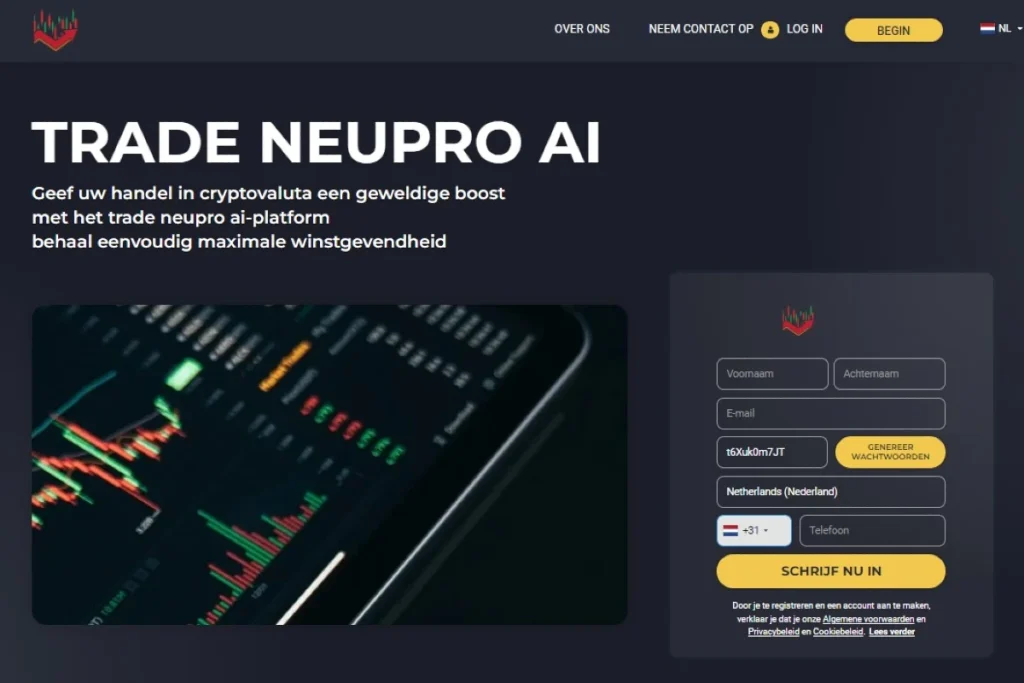 Trade Neupro Officiële website