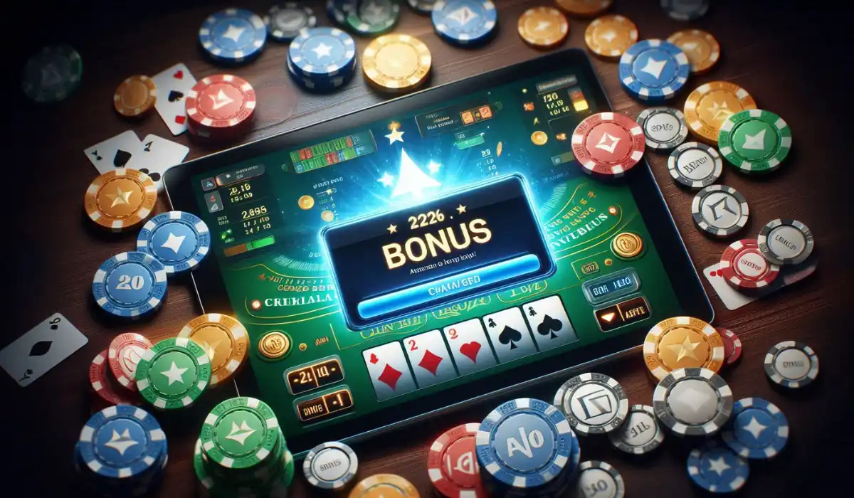 Online Blackjack bonussen en gratis chips