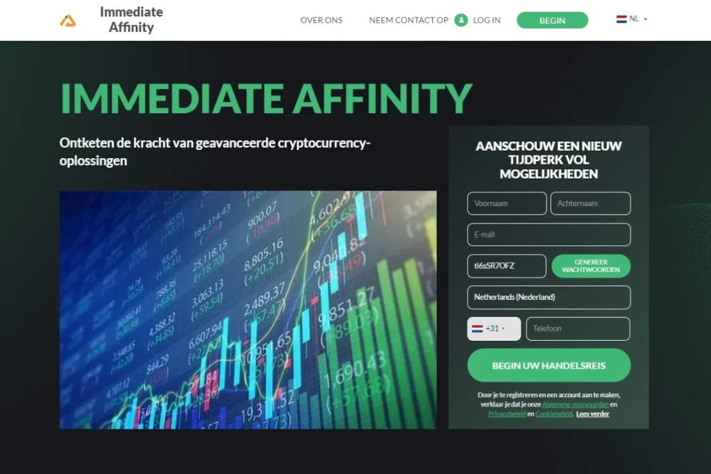 Immediate Affinity officiële website