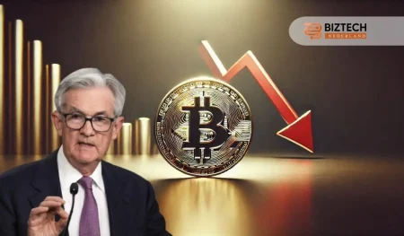 Bitcoin-prijs daalt na de persconferentie van Powell