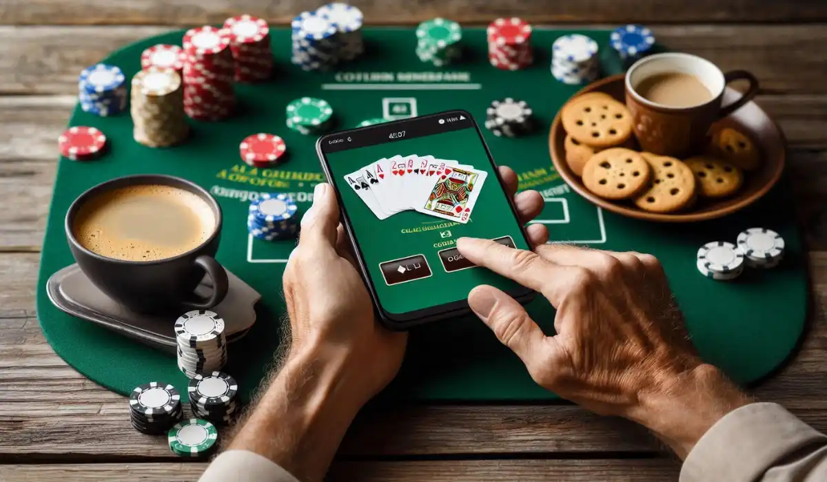 Smartphone Blackjack-spel