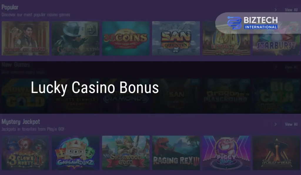 Lucky Casino Bonus