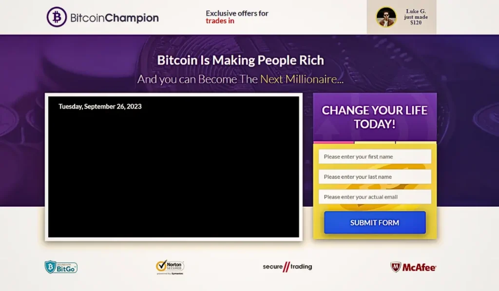 Bitcoin Champion Platform