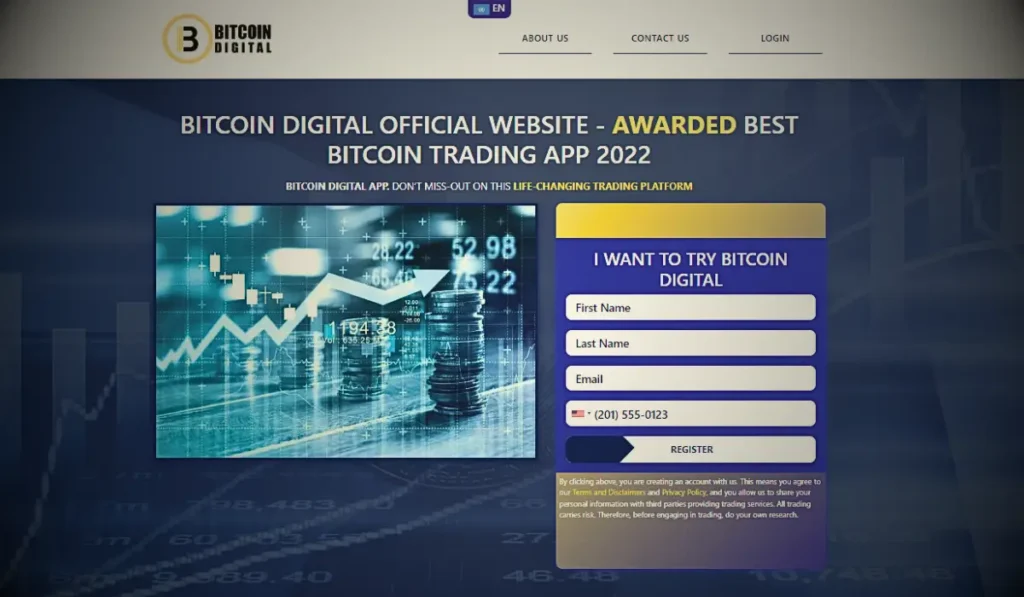 Bitcoin digital trading platform