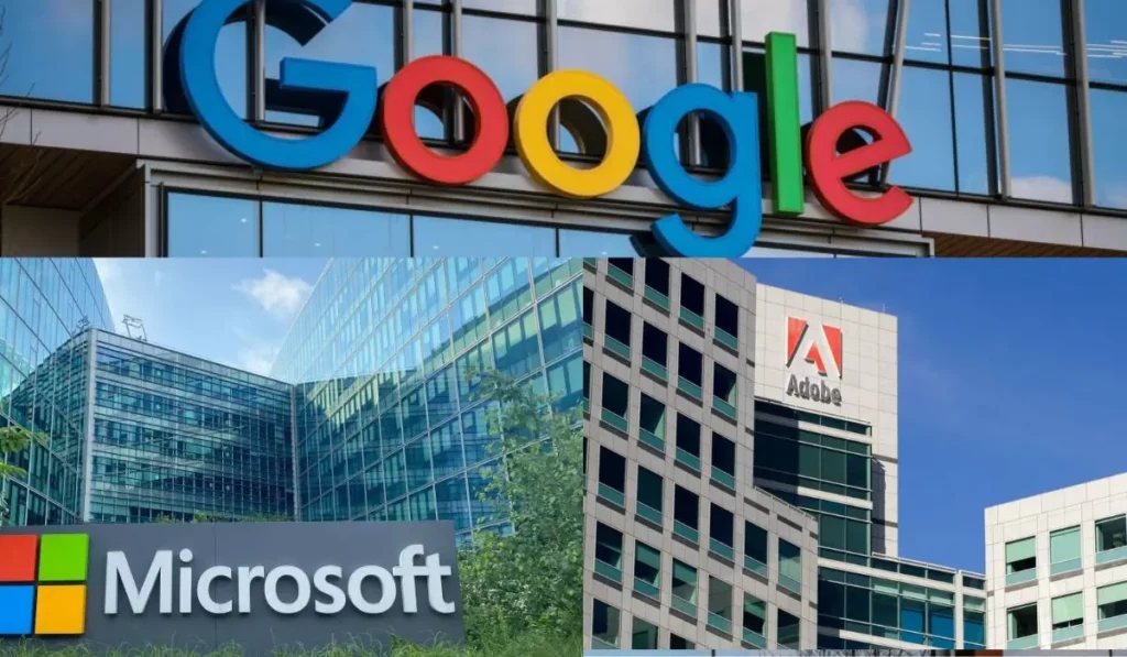 Google  joins with Microsoft And Adobe