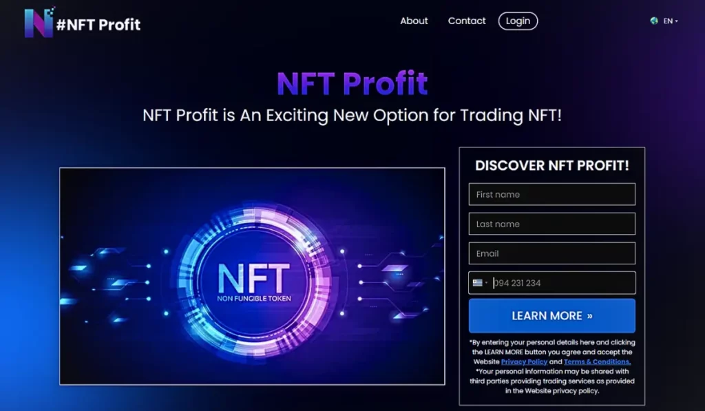 NFT Profit Review Trading App