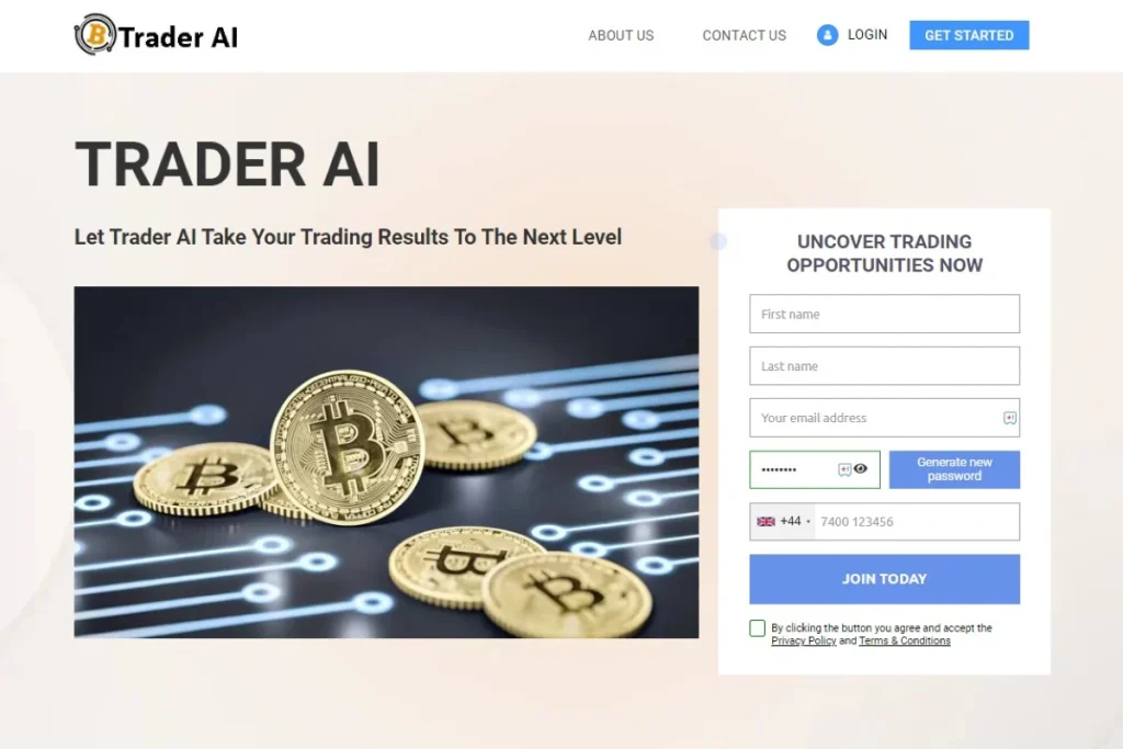 Trader AI Official Website