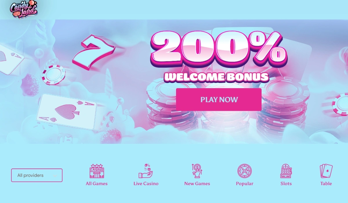 CandyLand Casino Website