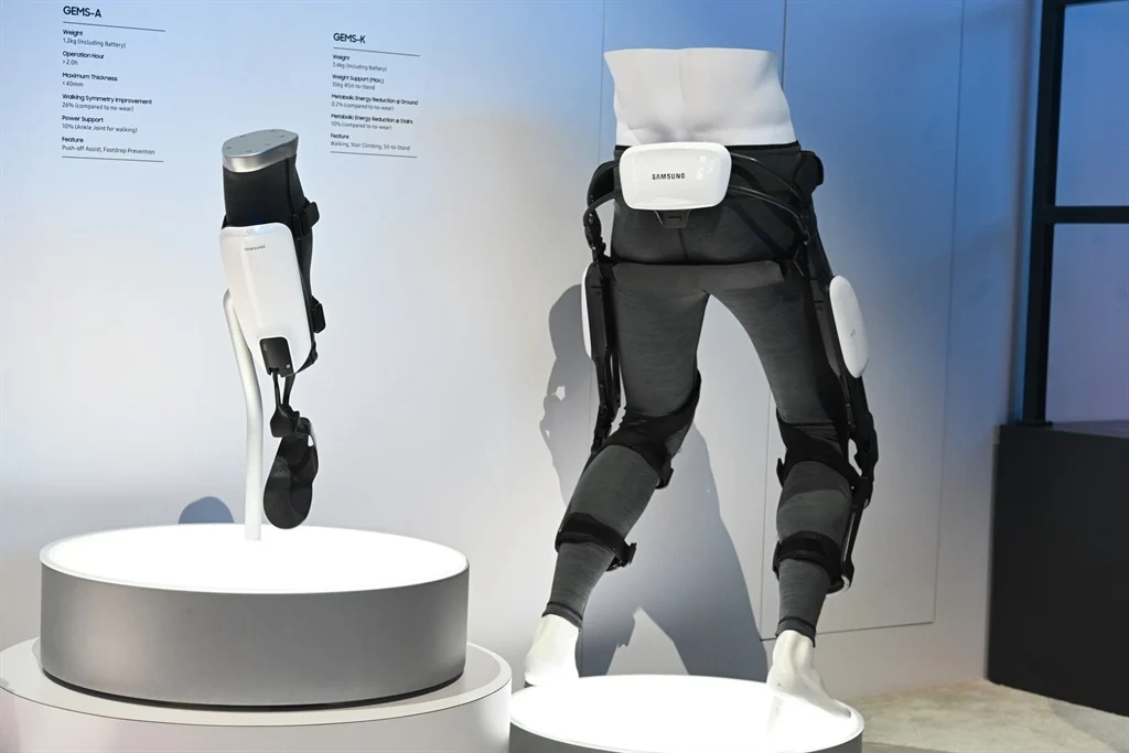 Exercise with a wearable hip-assist robot improved physical