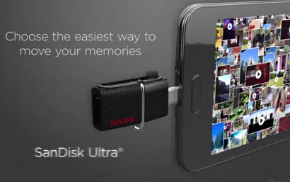 SanDisk unveils improved USB Flash Drive for Android smartphones and tablets