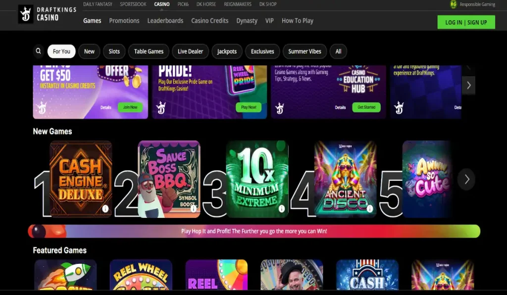 DraftKings Casino Review