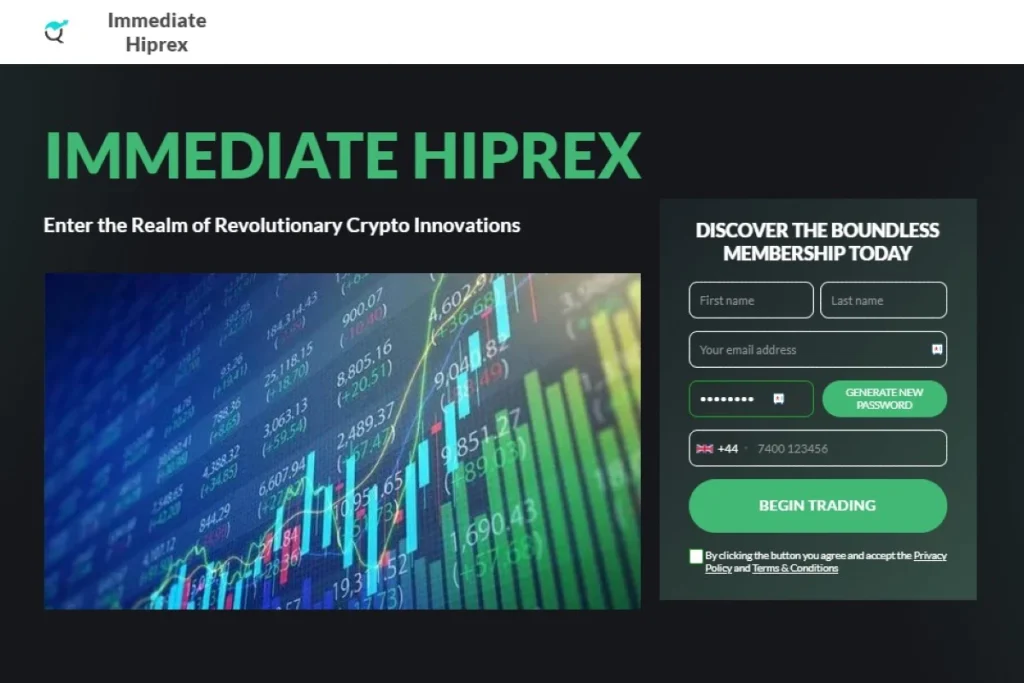 Immediate Hiprex official website