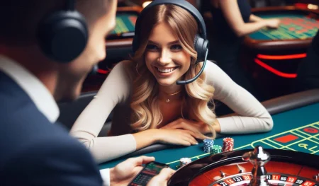 Live Casino Dealer Interaction - Friendly Chat