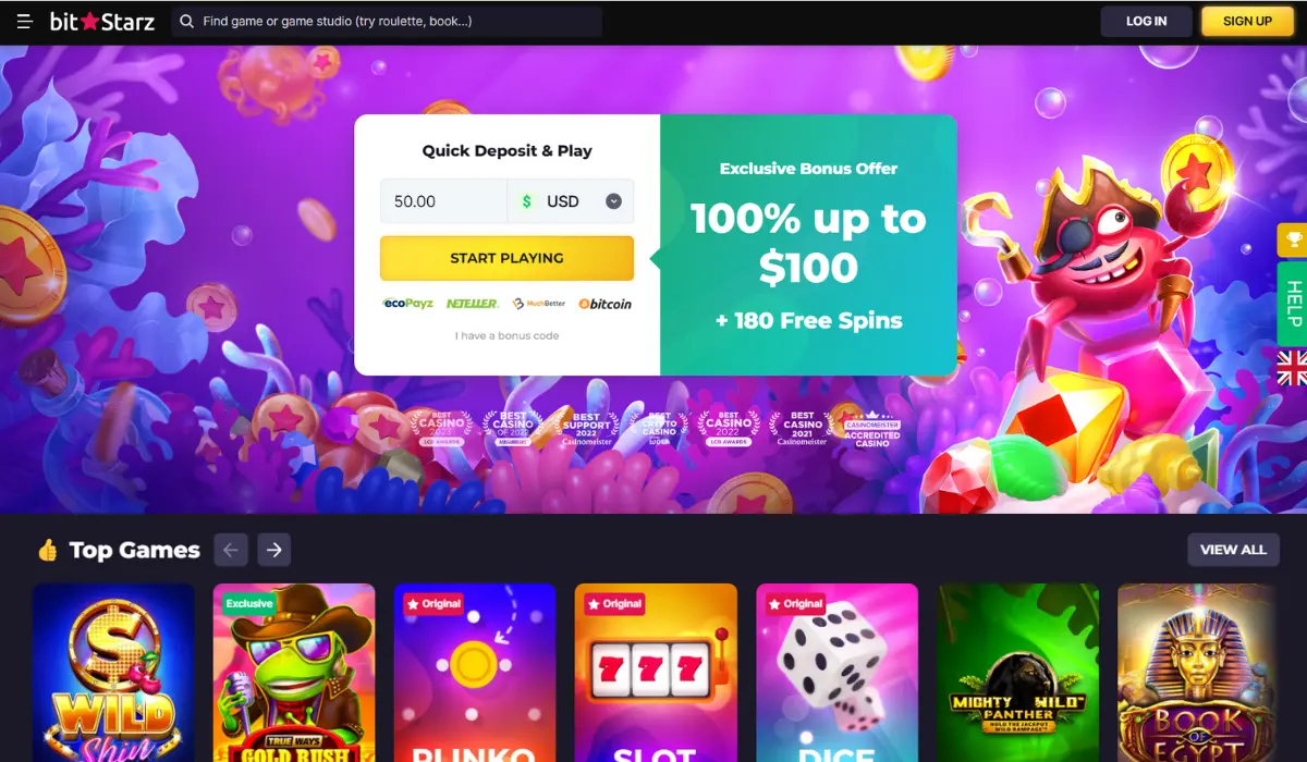 Bit Starz Bitcoin casino