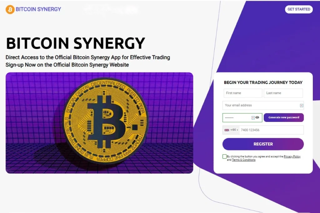 Bitcoin Synergy official website