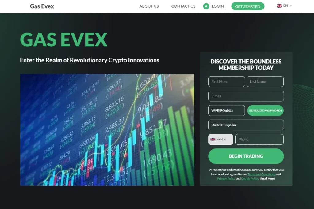 Gas Evex Official Website