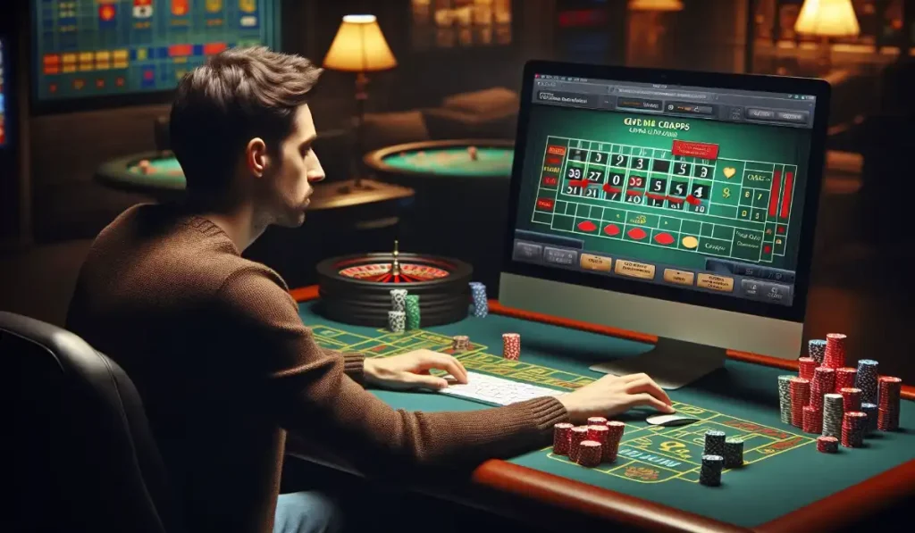 How to play craps online