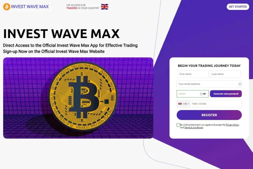 Invest Wave Max official website