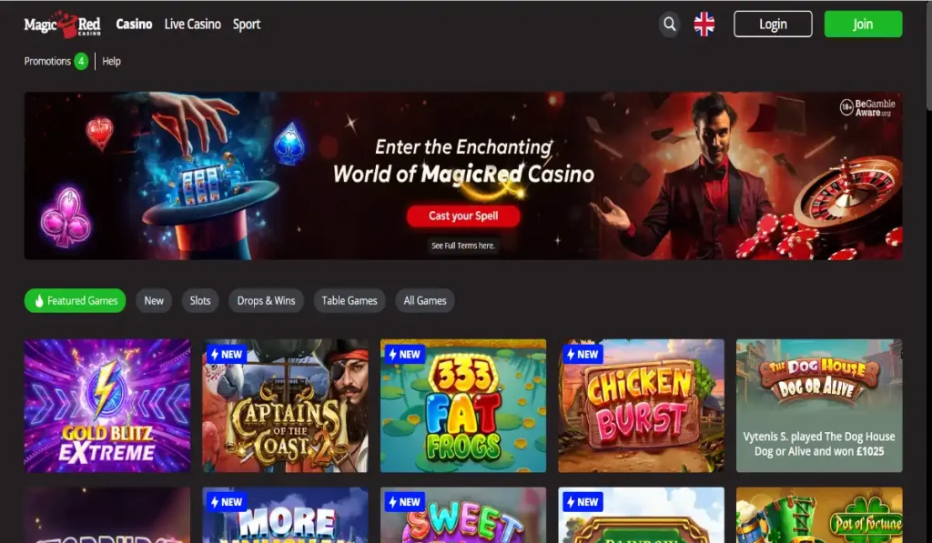 Magic Red Casino Review