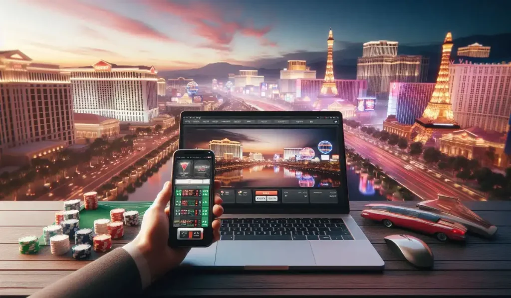 Online Gambling vs Las Vegas