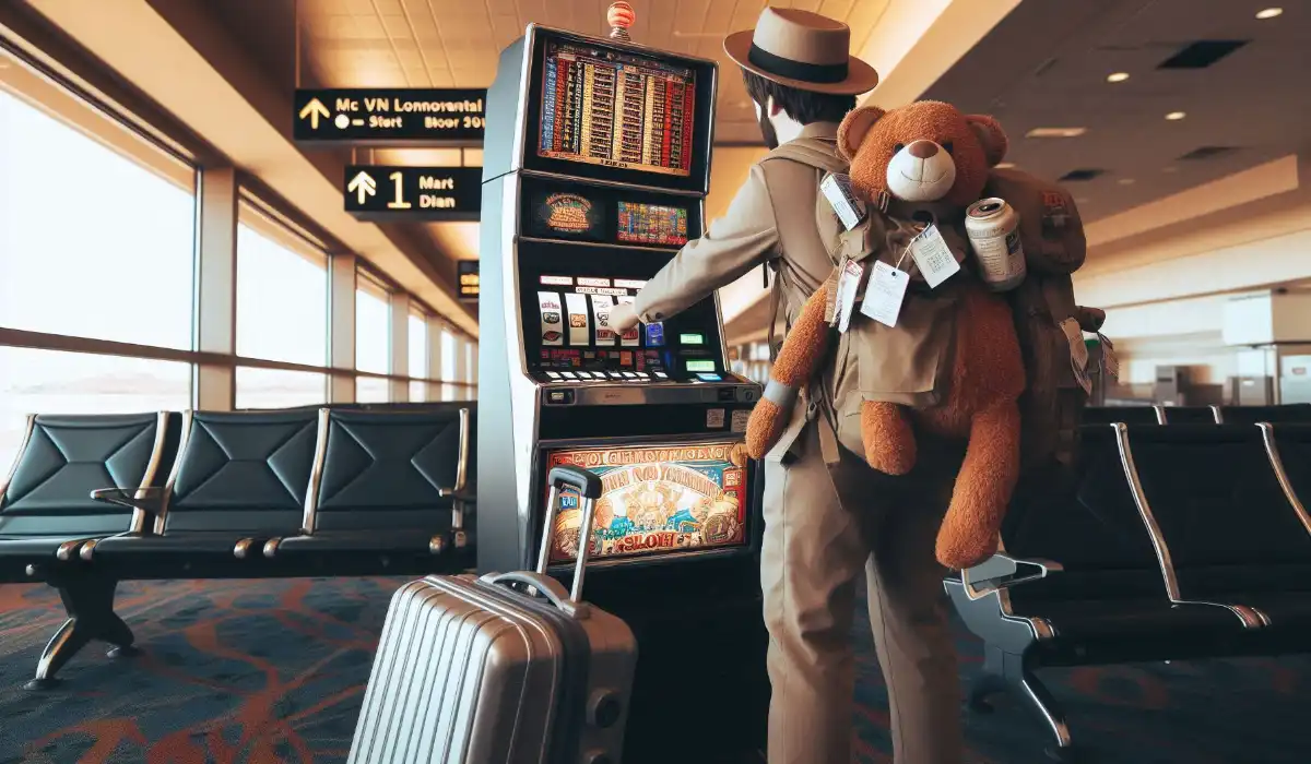 Slot Machines at Las Vegas Airport