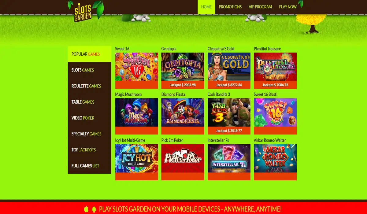 Slots Garden Casino