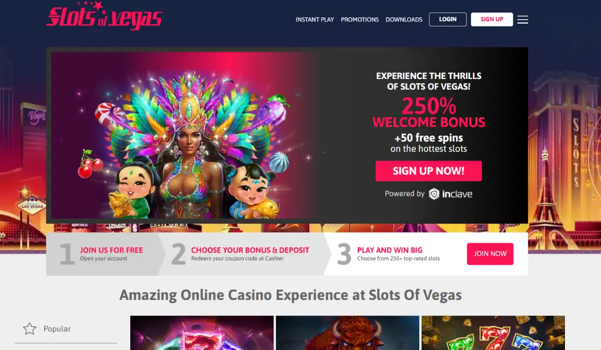 Slots Of Vegas Crypto casino