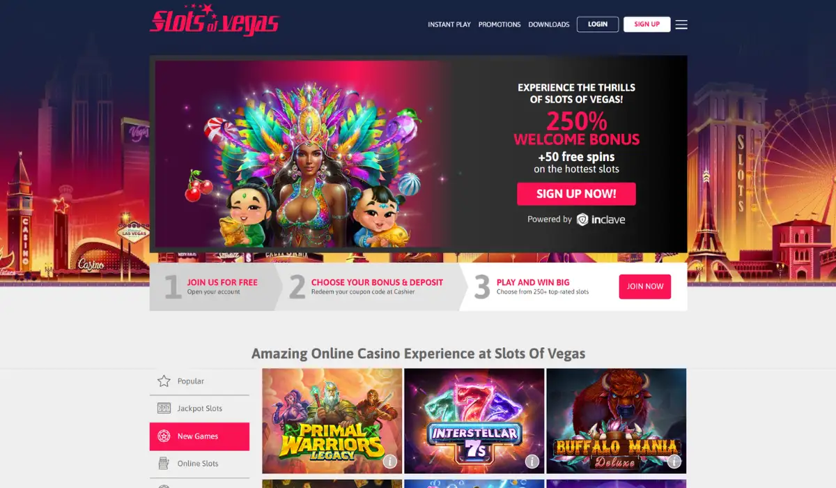 Slots of Vegas Litecoin casino