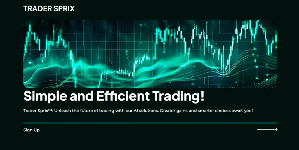 Trader Sprix Website official