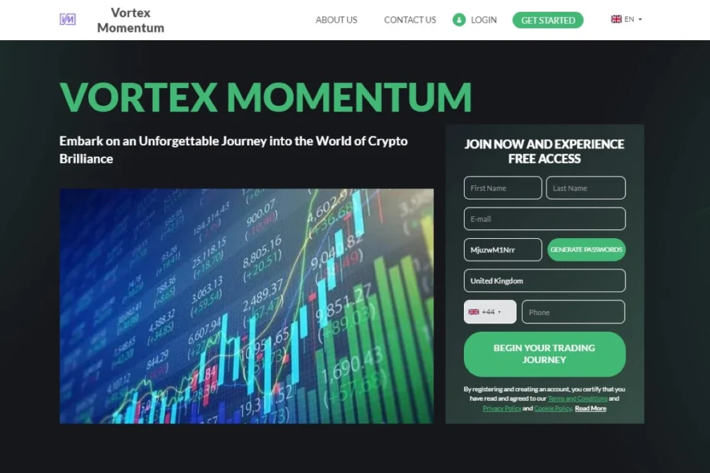 Vortex Momentum website official