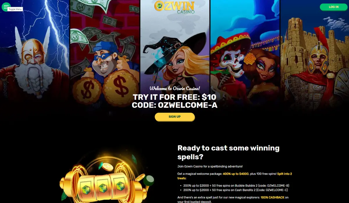 ozwin bitcoin casino