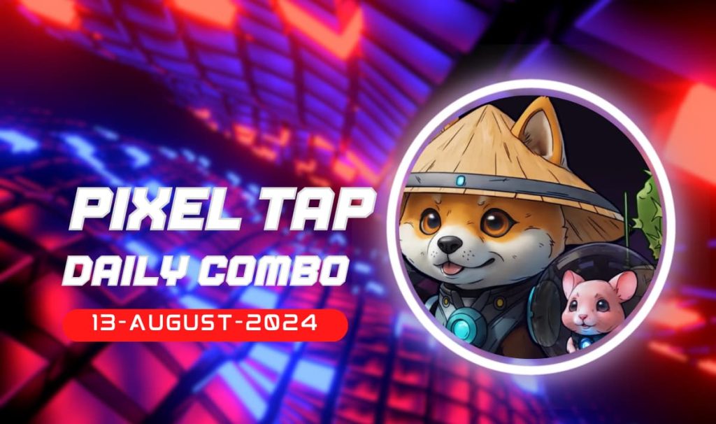 Pixel Tap Daily Combo for 13 August