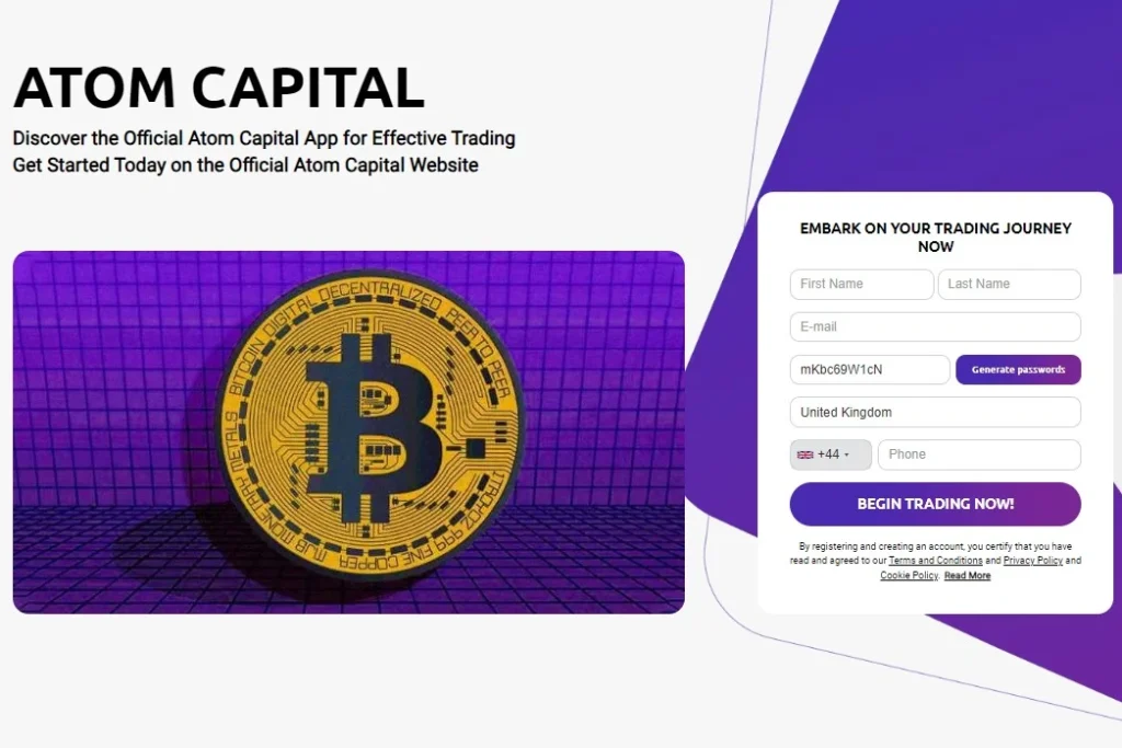 Atom Capital official website