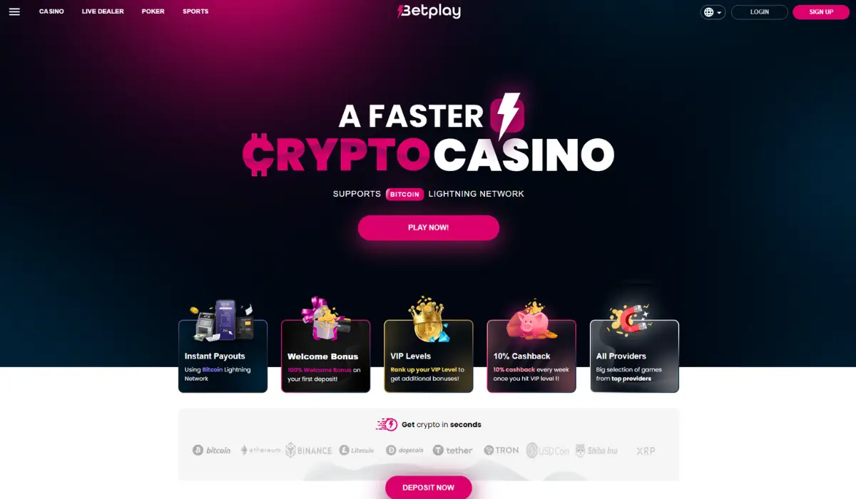 Betplay Tether Casino