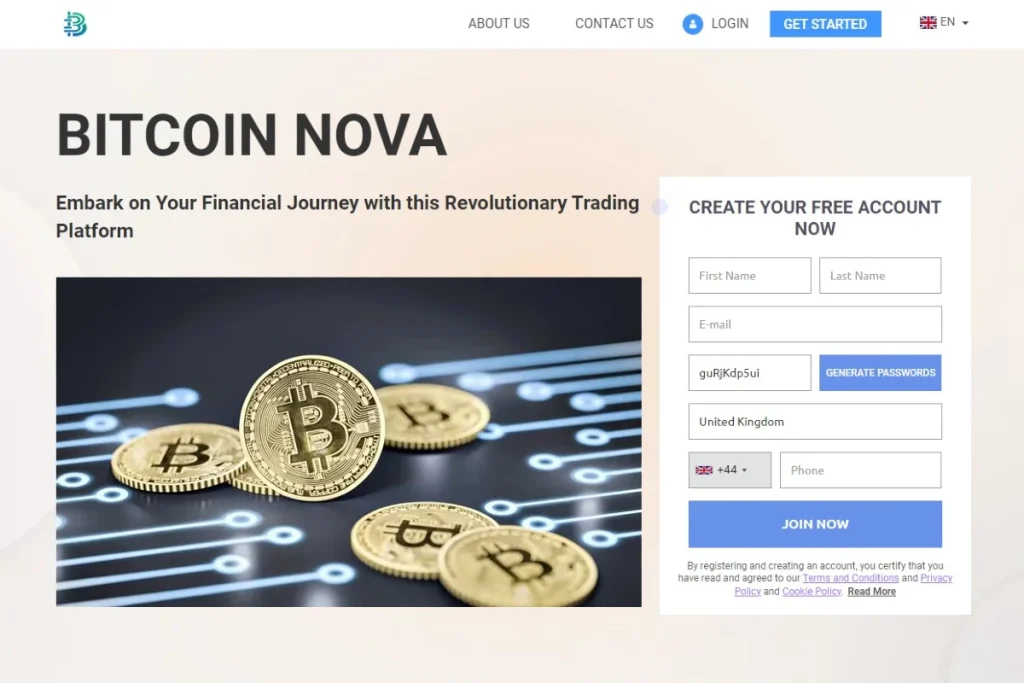 Bitcoin Nova Website Official