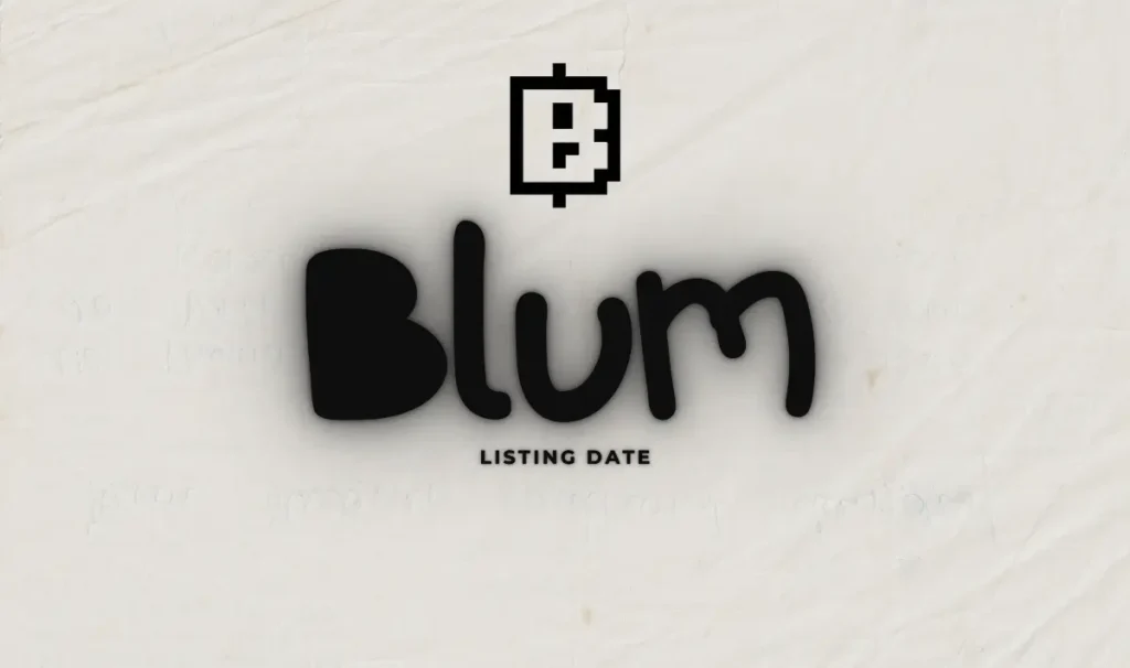 The Blum Token Will Be Listed In Late September Or Early October