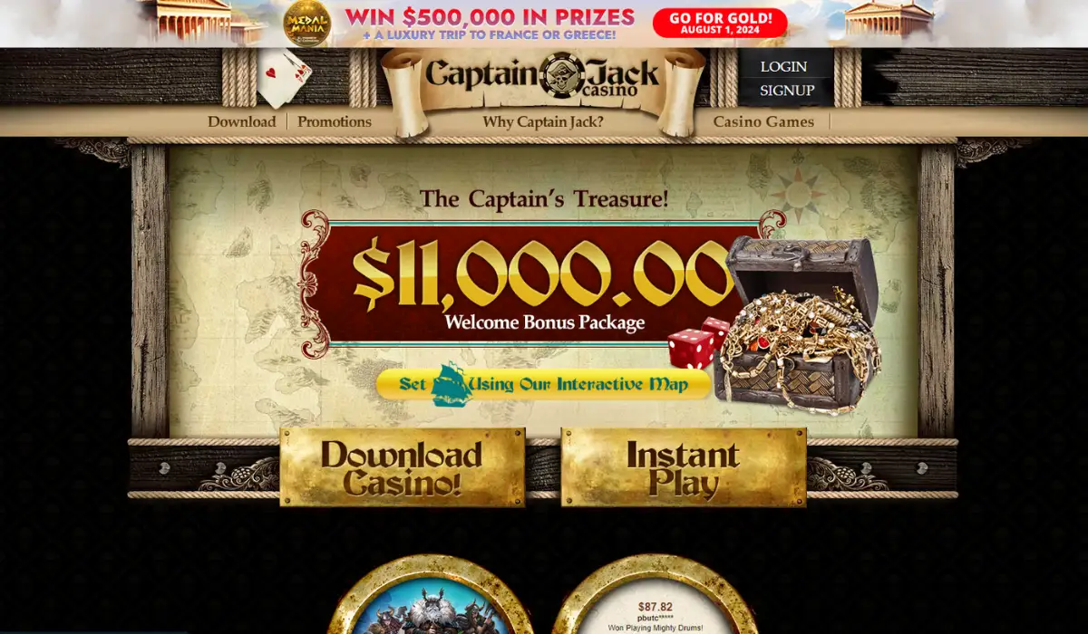 Captain Jack casino September 2024