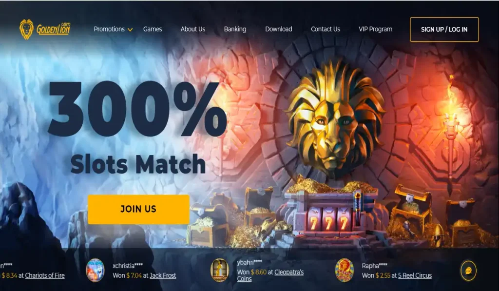 Golden Lion Casino Review