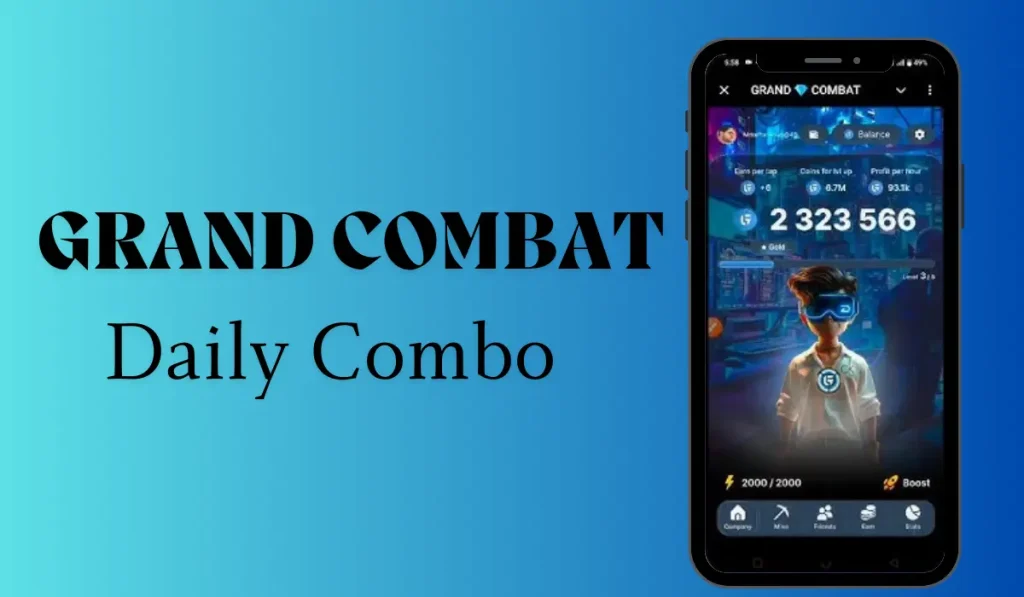 Grand Combat Daily Combo August 30