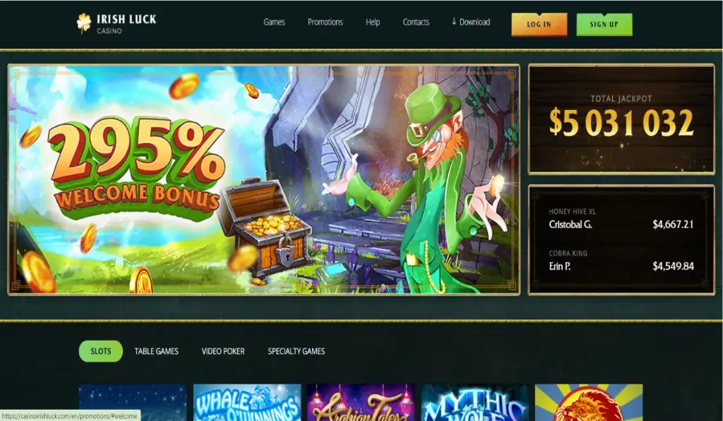 Irish Luck Casino Review