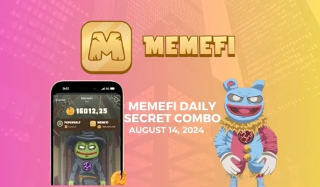 MemeFi Daily secret combo August 14, 2024