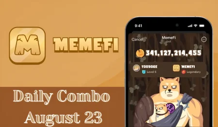 Memefi daily combo august 23