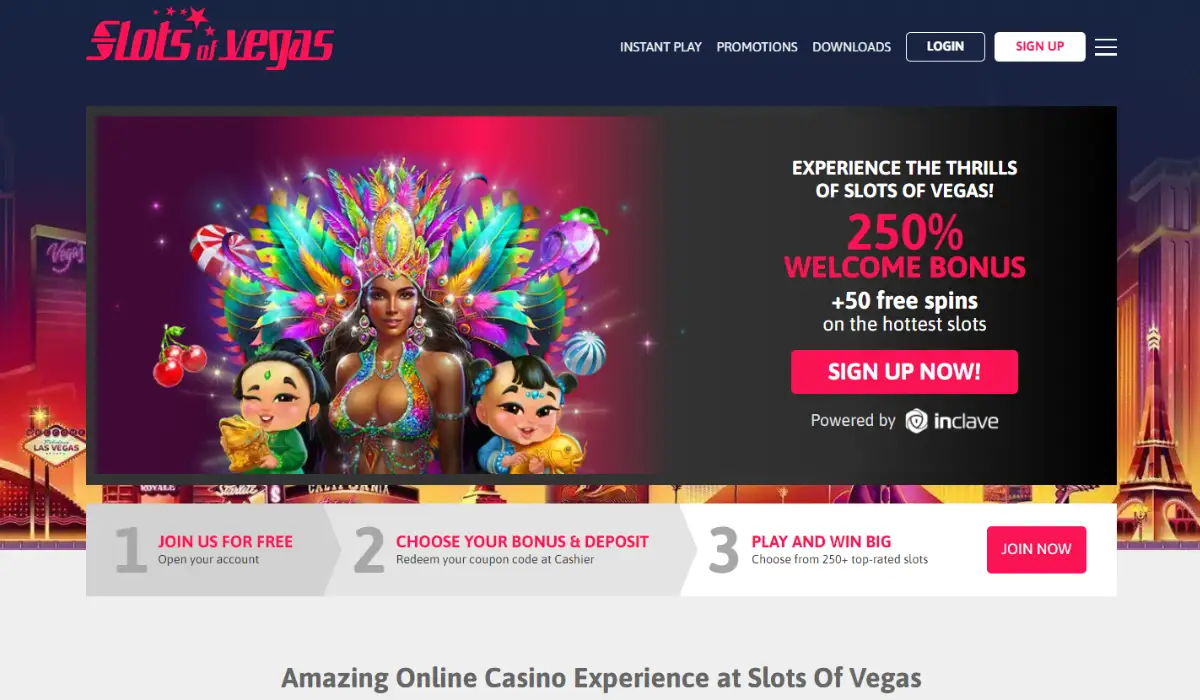 Slots of vegas September 2024