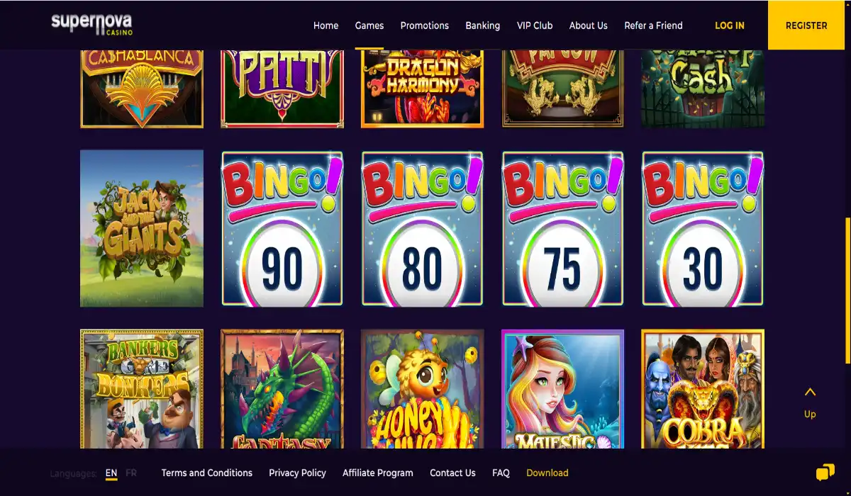 Supernova Casino Online