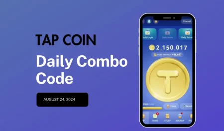 Tap coin Daily Bounty Combo Code Aug 24