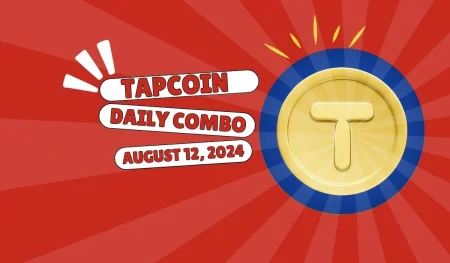 Tapcoin Daily combo August 12, 2024