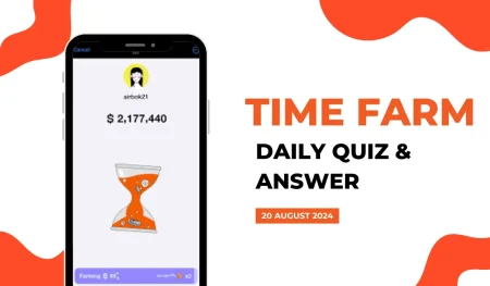 Time Farm Daily Combo Code 20 August 2024