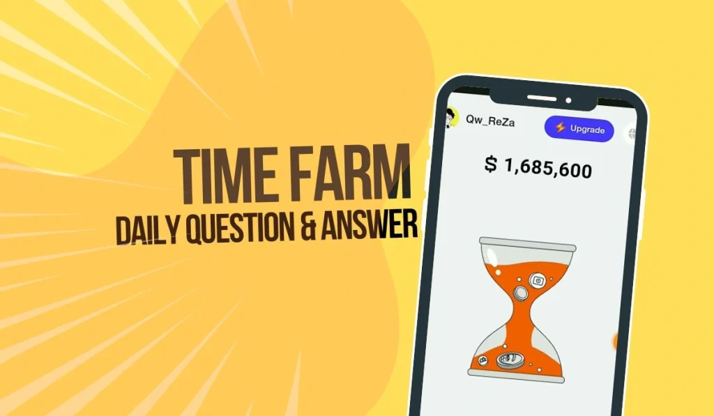 Time Farm Daily Question & Answer for August 21, 2024