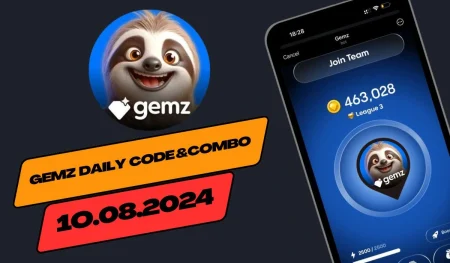 gemz Daily Combo 10 August 2024